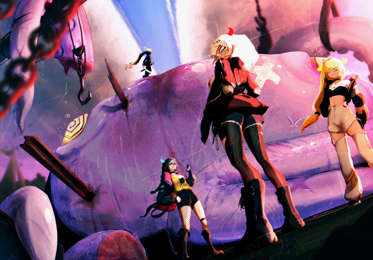 Black Rock Shooter vs Utsuho Reiuji