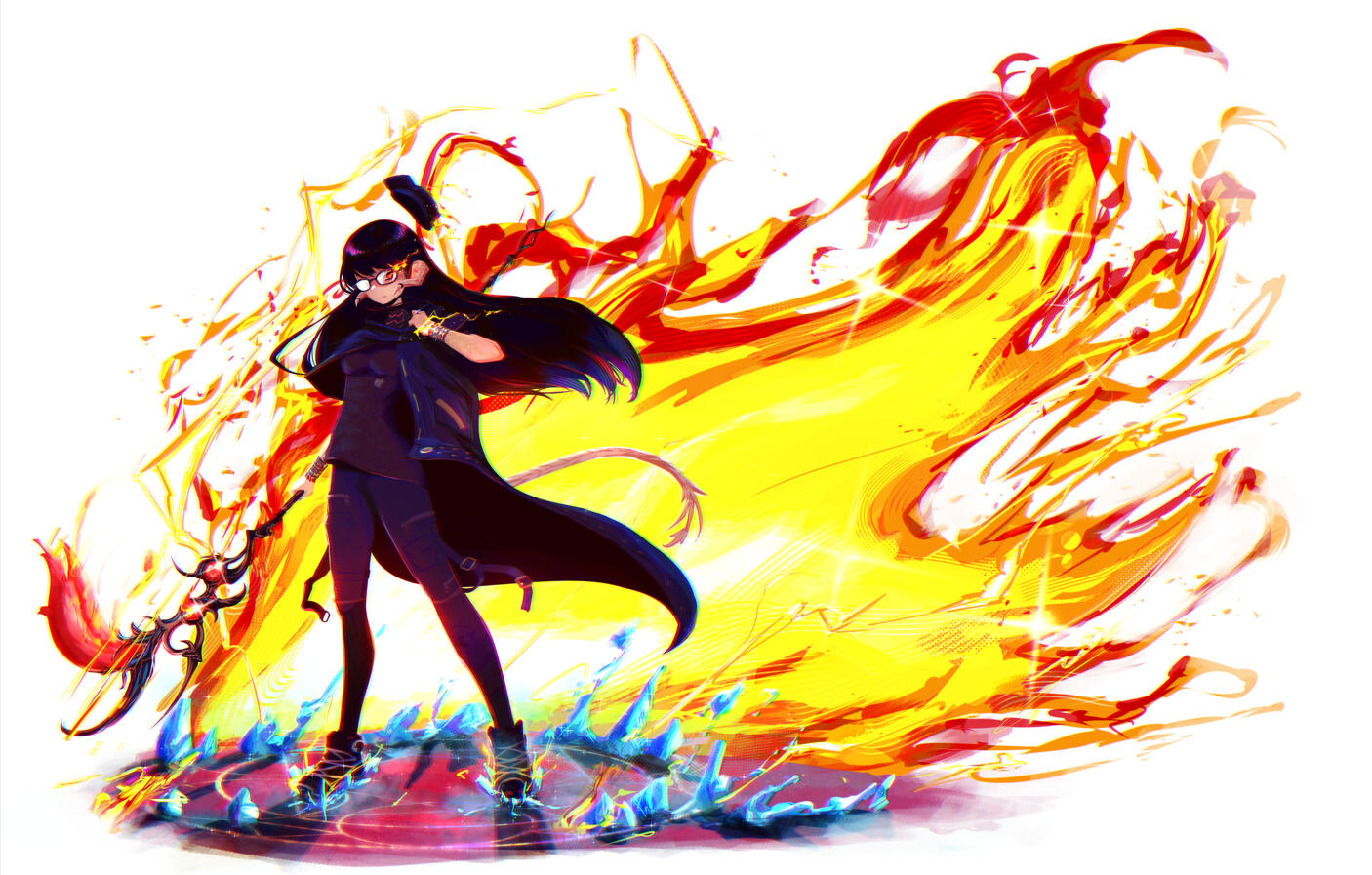 Black Rock Shooter vs Utsuho Reiuji